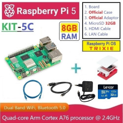 KIT-5C  Raspberry Pi 5 (8GB RAM) - Complete SET